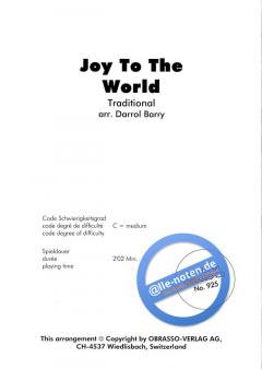 Joy To The World 