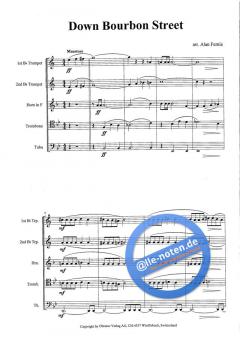 Down Bourbon Street Jazz Medley 