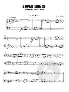 Super Duets for 2 Horn von Phillip Sparke im Alle Noten Shop kaufen