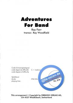 Adventures For Band (Ray Farr) 