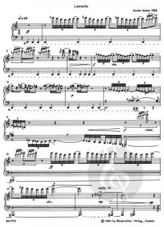 Lamento, vier Intermezzi und Marsch von Günter Bialas 