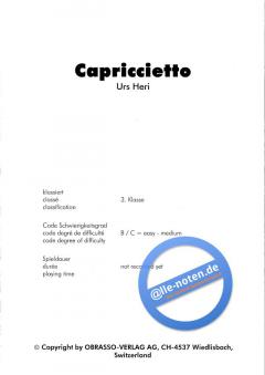 Capriccietto von Urs Heri 