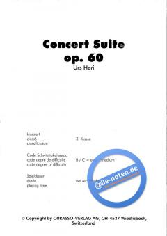 Concert Suite Op. 60 (Urs Heri) 