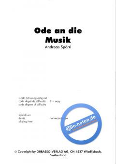 Ode an die Musik (Andreas Spörri) 