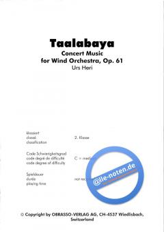 Taalabaya op. 61 (Urs Heri) 