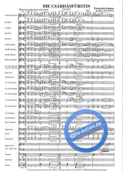 Prelude To Die Csardasfürstin (Emmerich Kalman) 