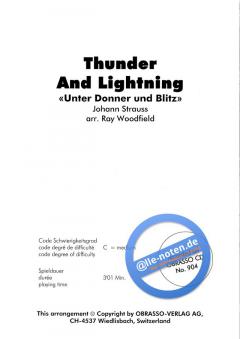 Thunder And Lightning (Johann Strauss (Vater)) 