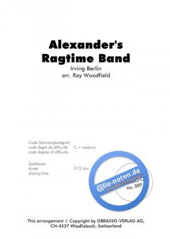 Alexander's Ragtime Band (Irving Berlin) 