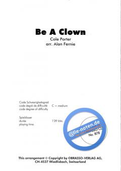 Be A Clown von Cole Porter 