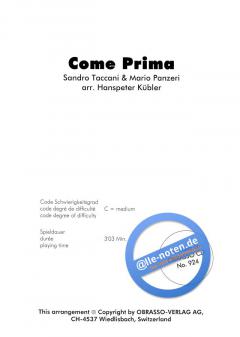 Come Prima von M. Panzeri 