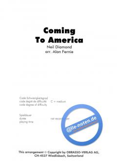 Coming To America (Neil Diamond) 