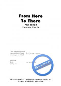 From Here To There (Pop Ballade) (Hanspeter Kübler) 