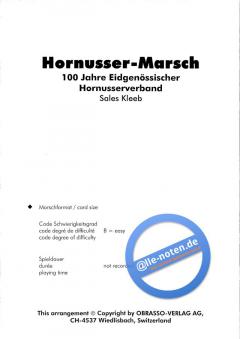 Hornusser-Marsch (Sales Kleeb) 
