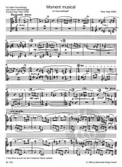 4 Versuche für Tasteninstrumente Nr. 3 von Hans Vogt 