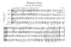 Deutsche Tänze aus der Zeit Schuberts (Fritz Jöde) 