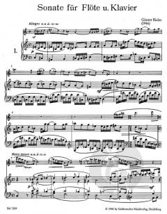 Sonate für Flöte und Klavier von Günter Bialas im Alle Noten Shop kaufen