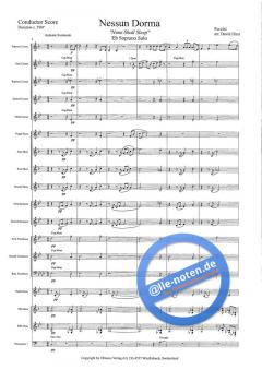 Nessun Dorma None Shall Sleep (Giacomo Puccini) 