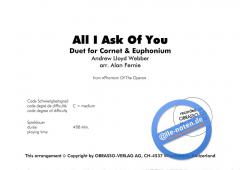 All I Ask Of You (Andrew Lloyd Webber) 