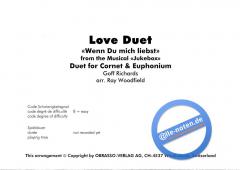 Love Duet 'Wenn Du mich liebst' (Goff Richards) 
