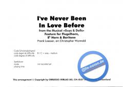 I've Never Been In Love Before (Frank Loesser) 