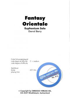 Fantasy Orientale (Darrol Barry) 