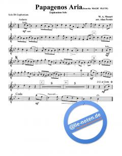 Papagenos Aria From 'The Magic Flute' (Wolfgang Amadeus Mozart) 