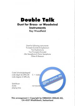 Double Talk (Ray Woodfield) 