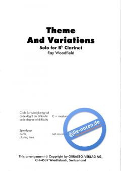 Theme And Variations (Ray Woodfield) 