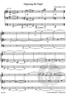 Abgesang von Günter Bialas 