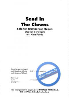 Send In The Clowns (Stephen Sondheim) 
