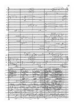 Sinfonie in sechs Teilen 'Die Lichtung' von Peter Michael Hamel für großes Orchester im Alle Noten Shop kaufen