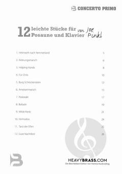 Concerto Primo für Posaune und Klavier von Joe Pinkl im Alle Noten Shop kaufen