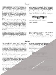 Concerto Nr. 1 a-Moll von Jean-Baptiste Accolay 