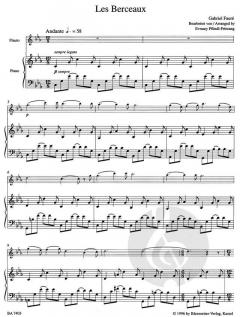 4 Mélodies von Gabriel Fauré 