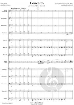 Concerto For Horn (And Brass Ensemble) (Saverio Mercadante) 