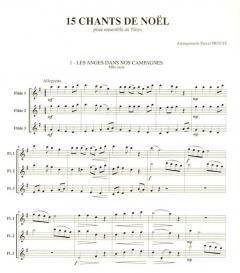 15 Chants de Noël von Pascal Proust 
