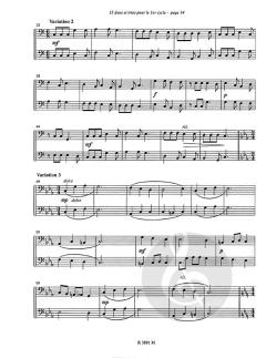 15 duos et trios d'audition von Thibault 