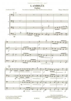 6 quatuors pour 2e cycle von Thierry Thibault 