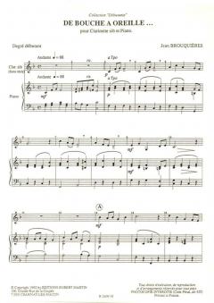 A mi-voix, sib ou ut von Jean Brouquières 