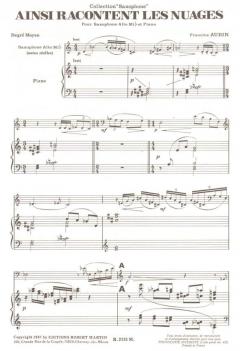 Ainsi Racontent les Nuages, Alto von Francine Aubin 