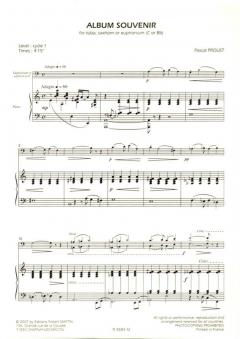 Album souvenir von Pascal Proust 