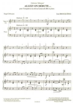 Allez ! on débute..., sib ou ut von Jean Brouquières 