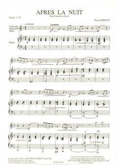 Après la nuit von Pascal Proust 