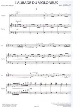 Aubade du Violoneux von Yves Bouillot 