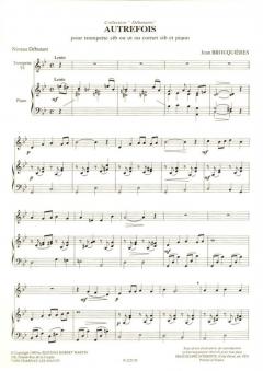 Autrefois, sib ou ut von Jean Brouquières 