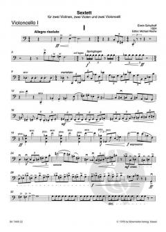 Sextett von Erwin Schulhoff (Download) 