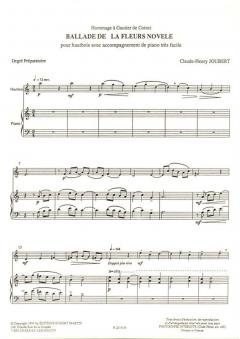 Ballade de la fleur novele von Claude-Henry Joubert 