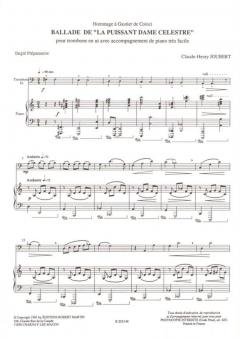Ballade de la puissant dame celeste von Claude-Henry Joubert 
