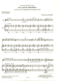 Ballade de Théophile von Claude-Henry Joubert 