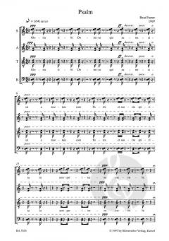 Psalm von Beat Furrer 